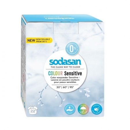 SODASAN Proszek do prania uniwersalny BIO „Color Sensitiv” 1,01kg